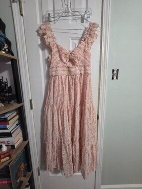 Trixxi Pink/Peach floral Dress